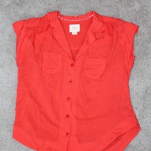 Maeve short sleeve blouse
